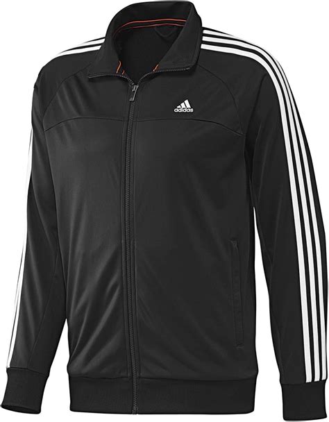 adidas jacke schwarz mit weissen punkten|Schwarze Jacken .